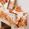 Fall Table Runner – Cardinal Red Bird & Maple Leaves, Autumn Thanksgiving Table Décor, 13 x 72 Inch